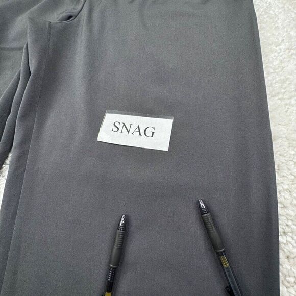 Princess Polly Archer Pants 30" Wide Leg Trouser Slate Gray - Picture 7 of 14